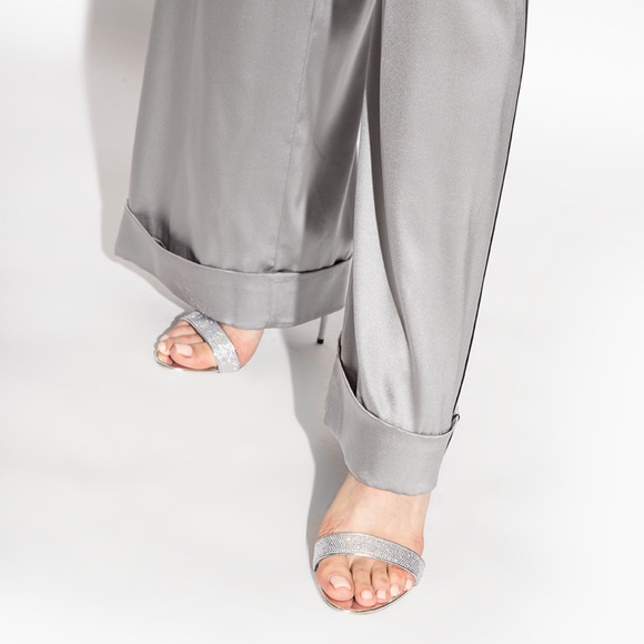 ‼️SOLD‼️DOLCE&GABBANA KIM heels sandals with fusible rhinestones, NWT - Picture 3 of 15